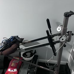 Total Gym incline Row