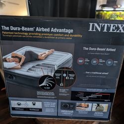 Intex Full Size Air Mattress 13" Depth  New In Box