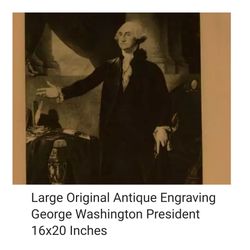 George Washington engraving