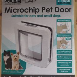 SureFlap Microchip Pet Door, comes with RFID Tag