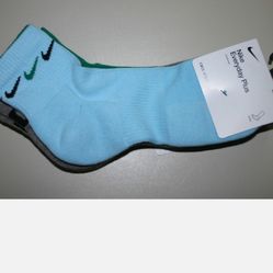 3 PR NIKE EVERYDAY CUSHION ANKLE SOCKS DH3827-906 LARGE MEN 8-12 WOMEN 10-13 NIP