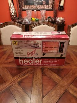 Confort Zone Deluxe Electric Radiant Heater