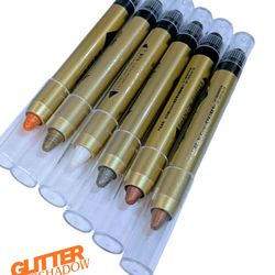 High Pigment Glitter Eyeshadow Pencil Set (6-Piece)