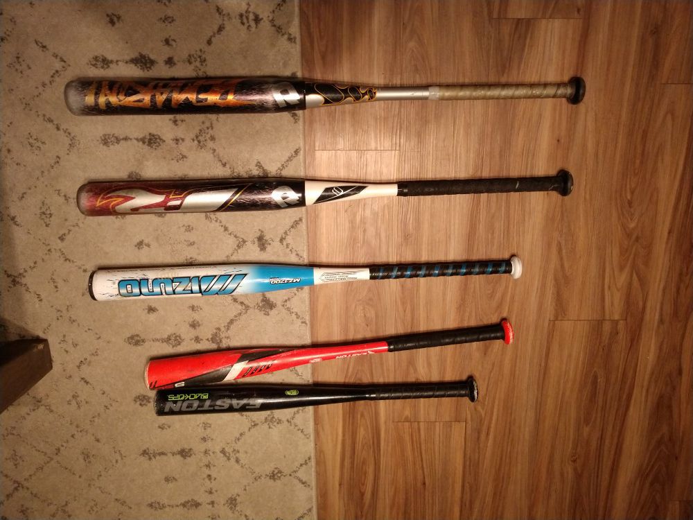Baseball Bats DeMarini, Mizuno, Easton