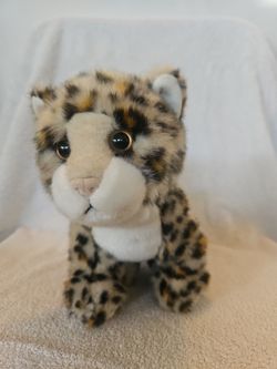 Ty Classic Plush CLEOPATRA the Leopard 9" Stuffed Animal 2007