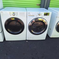 KENMORE SMART CONNECT FRONT LOAD WASHER AND GAS DRYER SET 