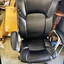 Leather office chair