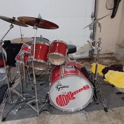 Pearl Export Drum Set - Sabian And Zildjian Cymbals