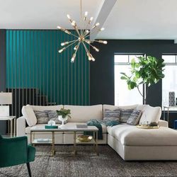 Gorgeous Sectional!! Deep Comfy Cushions!! Can Make As Big Or Small As Your Needs Are! 