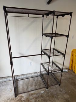 Utility storage rack/clothes/luandry