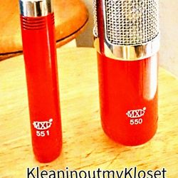 MXL 551 &550 Microphones