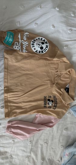 Zara Girls Mickey Long Sleeve Crop Size 8