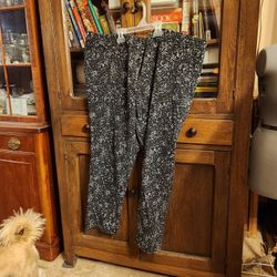 Black and Grey Jeggings