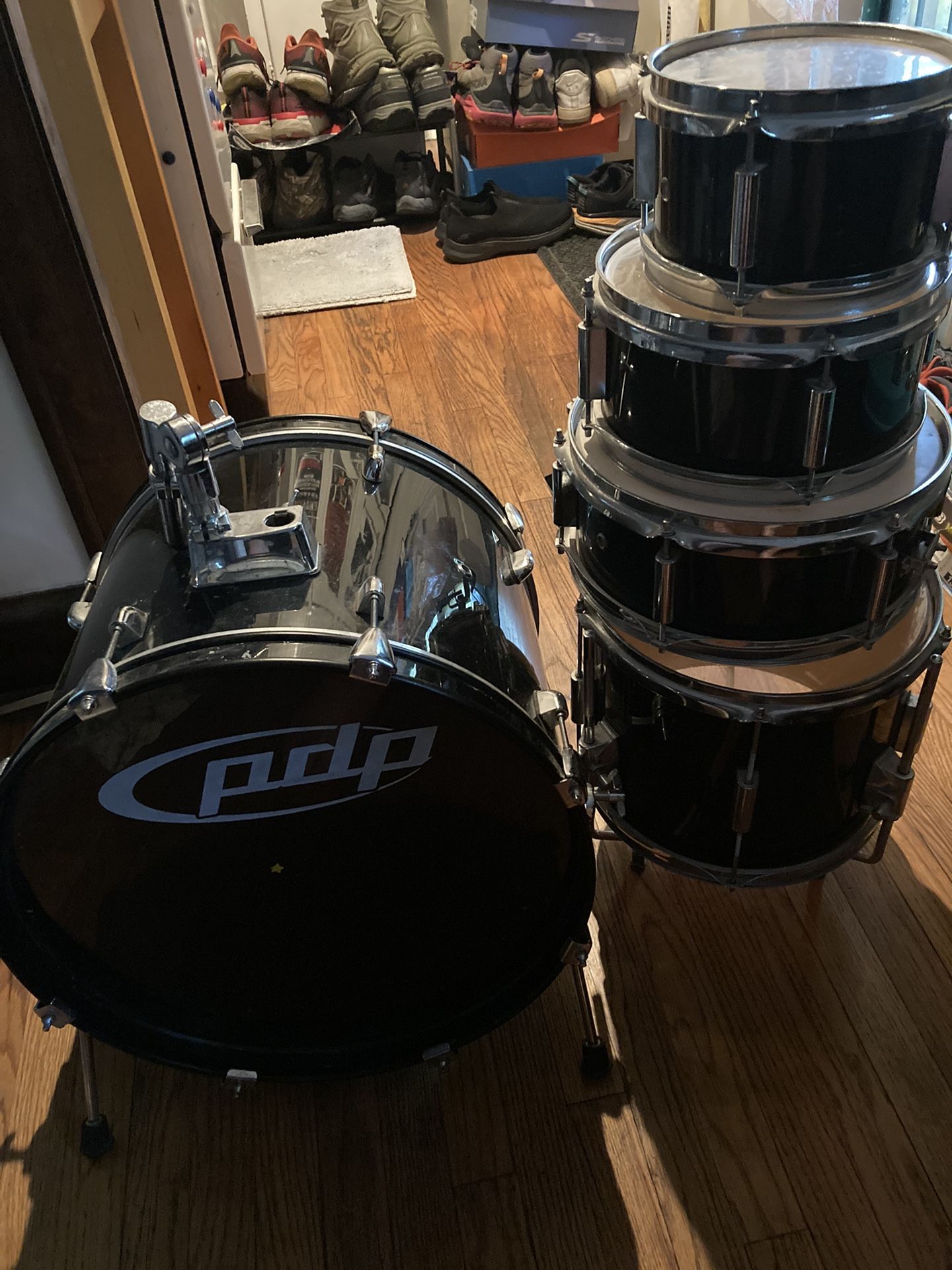 DRUMS, Maple Shell 5 Piece Set-PDP