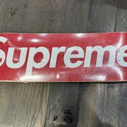 Supreme x Smurf FW 2020 Red Skateboard 