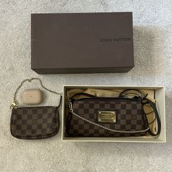 Louis Vuitton Eva Crossbody & Pouchette $1,200