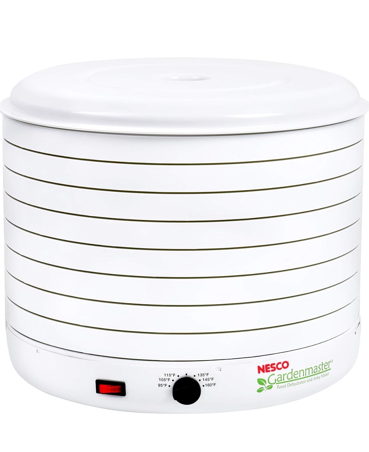Nesco Grandmaster Pro Food Dehydrator, Plus 8 Add to Trays White Used. Ex. Cond.