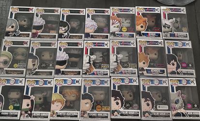 Anime Funko Pop Lot