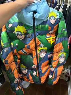 Naruto x faze clan puffer jacket