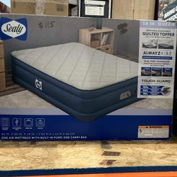 Sealy 18in Elevated Air Mattress 