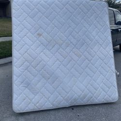King Mattress Boxspring Available If Needed 