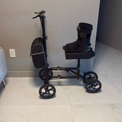 Scooter And Boot 