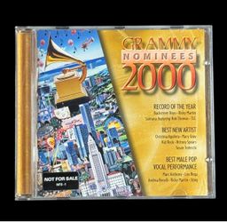 Grammy Nominees 2000 Promo cd RCA BMG Various Artists