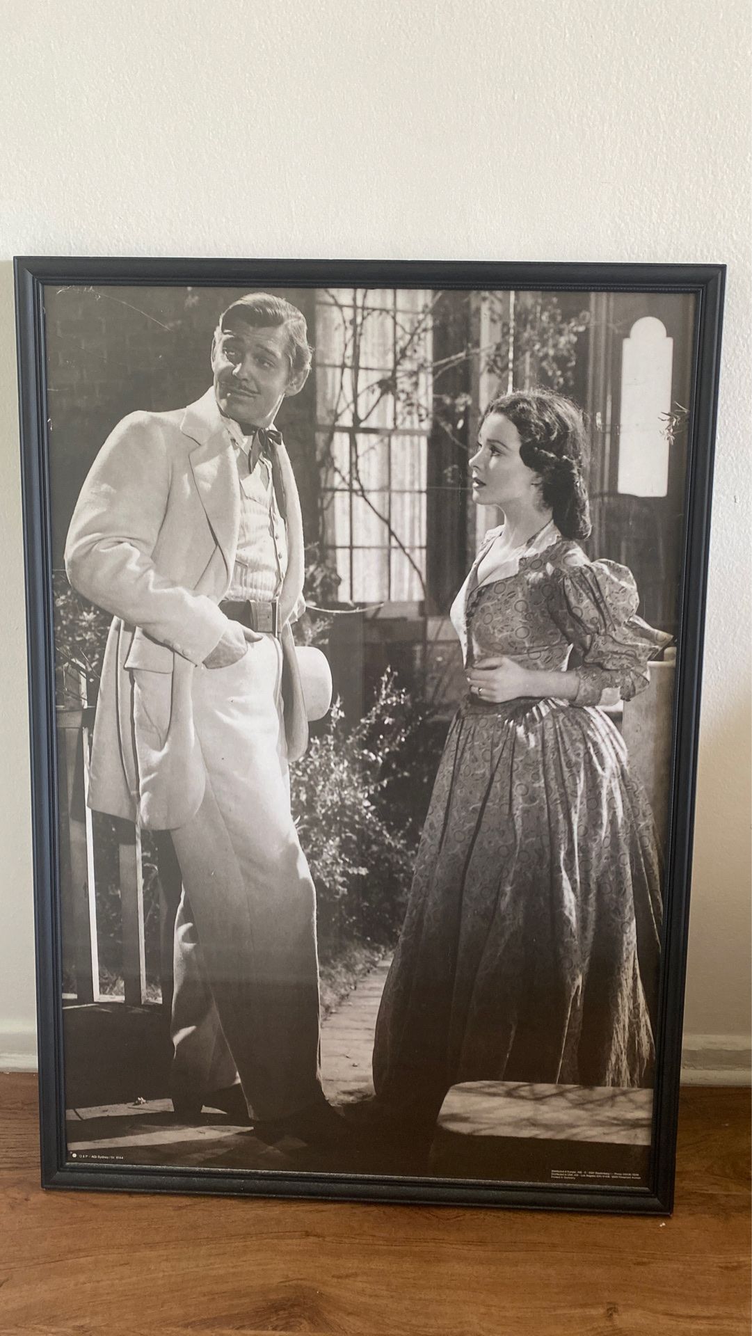 Gone With The Wind Framed Poster