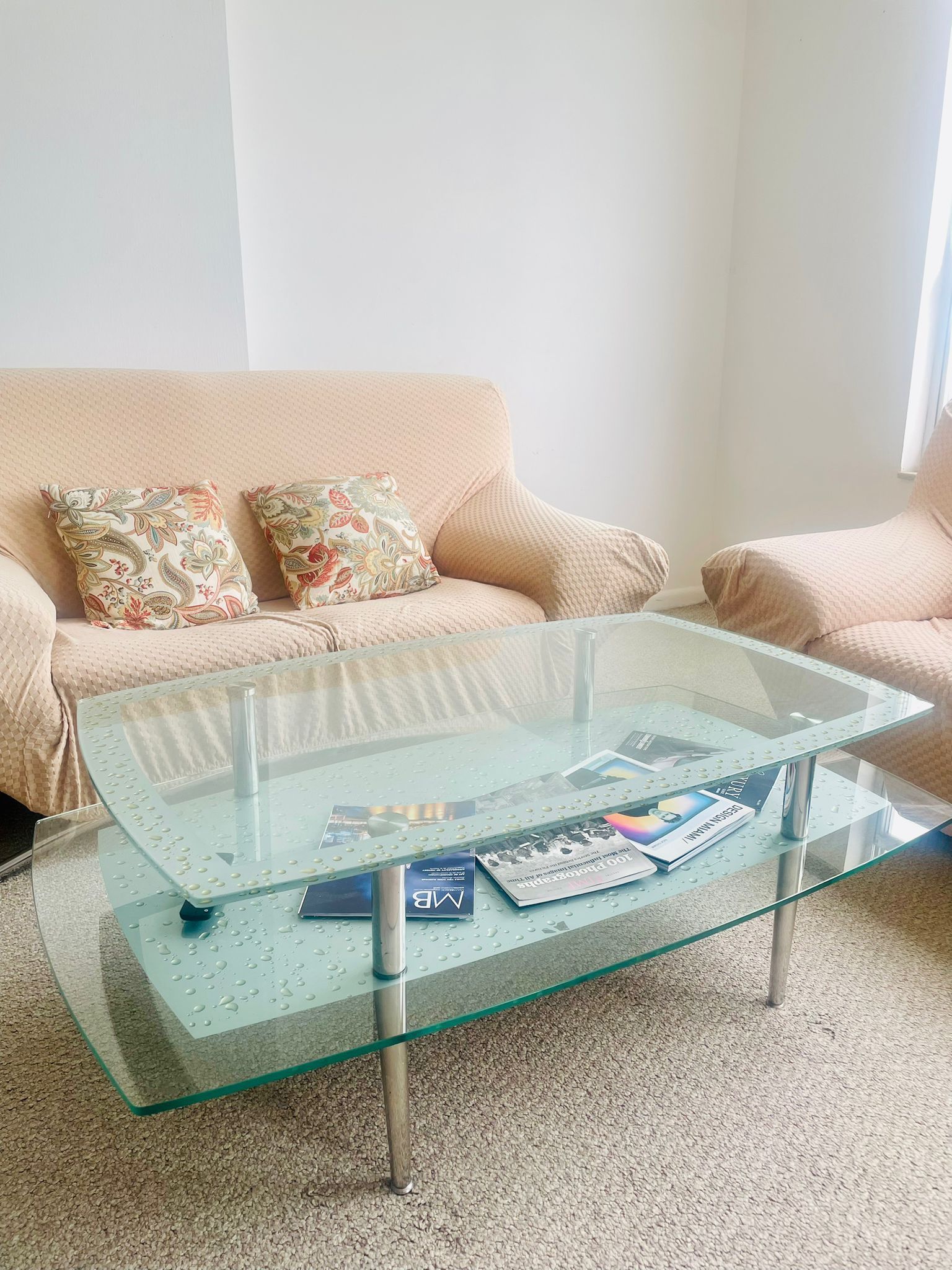 Fabulous Glass coffee table  
