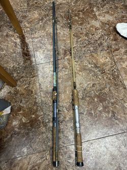 2 Vintage Fishing Rods . Abu-Garcia:/ Shakespeare 