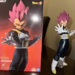 Bandai Ichibansho Dragon Ball Super Saiyan God Vegeta Figure from the "Back To The Film