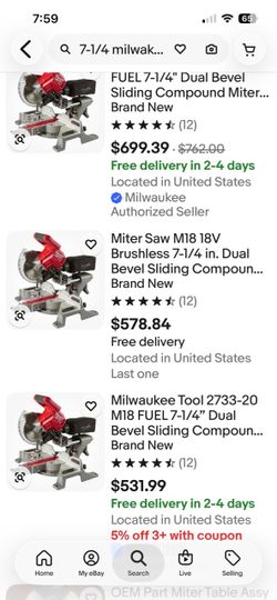 Miter Saw 18v M18