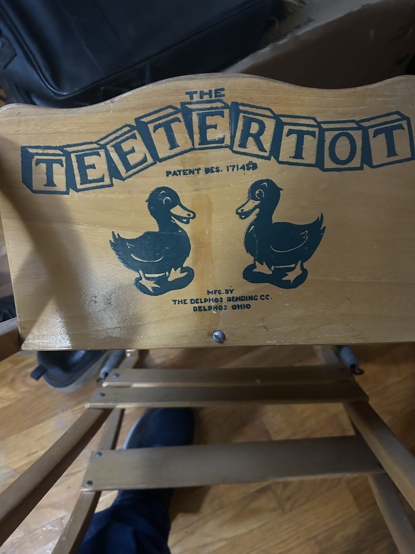 1950s Childs Teeter tot