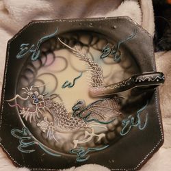 Dragonware Lemon / Trinket Dish 