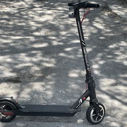 Swagtron Adult Electric Scooter Swagger 5 Boost, 320 lb Weight Limit, 8.5 Inch No-flat Tires, 300W Motor, Quick Folding, 18 Mph, UL 2272 Certified, Lo