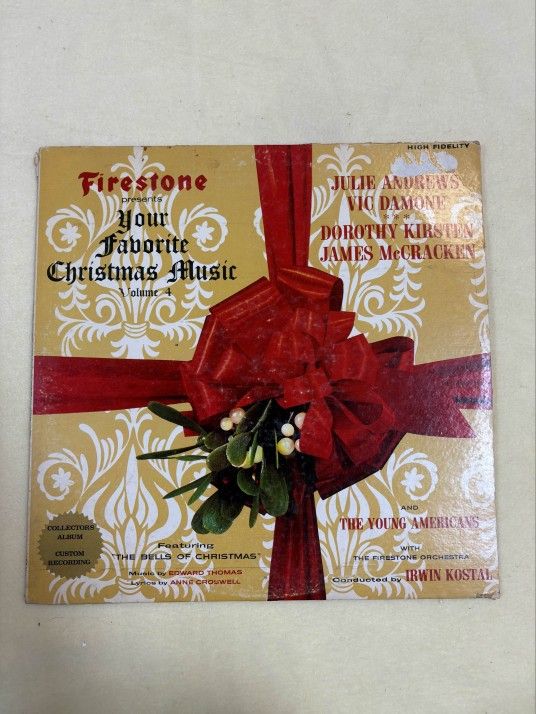 Firestone Presents Your Favorite Christmas Music Volume 4 Vinyl