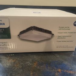 Philips Garage Or Patio Light New In The Box $60