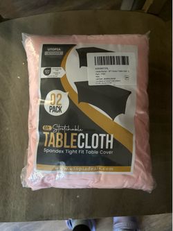 Pink Table Clothes (8ft)