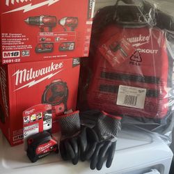 Milwaukee M18 Drills/Tools