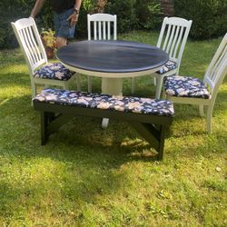Awesome Table, Chairs & Bench