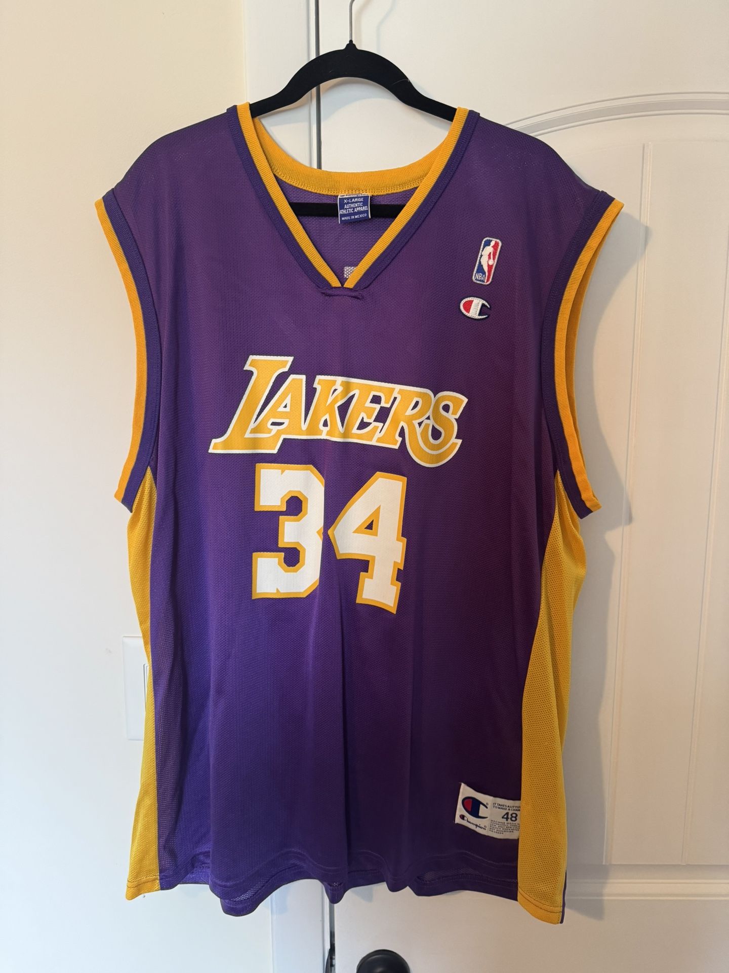 2001’s LA Lakers Shaq Jersey