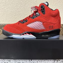 Air Jordan 5 Raging Bulls Size 5.5 GS