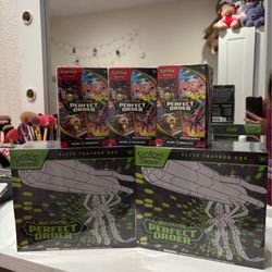 Mega evolution perfect order booster bundle and etb