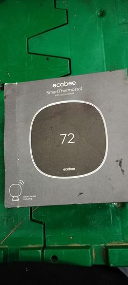 ecobee EB-STATE5P-01 Smart Thermostat with Smart Sensor - Black