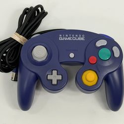 Nintendo GameCube Controller Purple Indigo OEM Original DOL-003