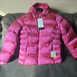 Champion C9 Pink Puffer Jacket Brand New