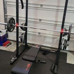 Weights, Rack And Bar