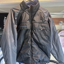 Columbia Winter Jacket Men's Reversible XL