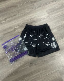 Eric Emanuel Black Skyline Shorts