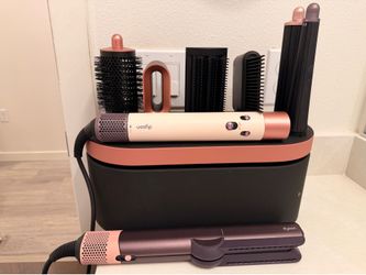 Dyson airwrap and airstrait bundle